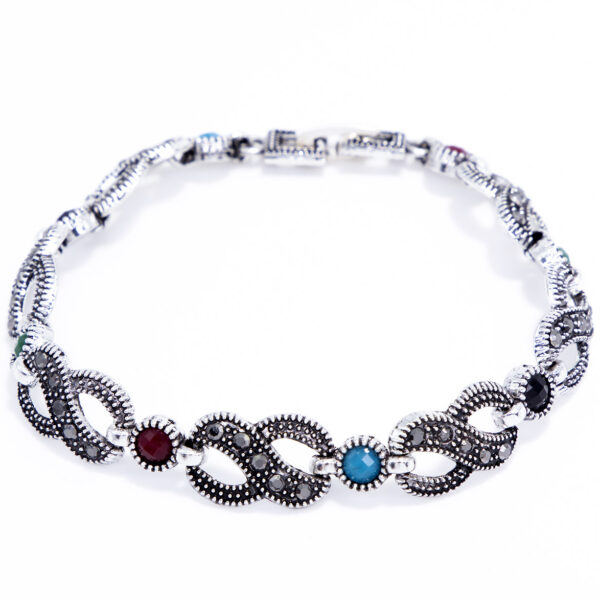 Marcasite Bracelet With Crystals