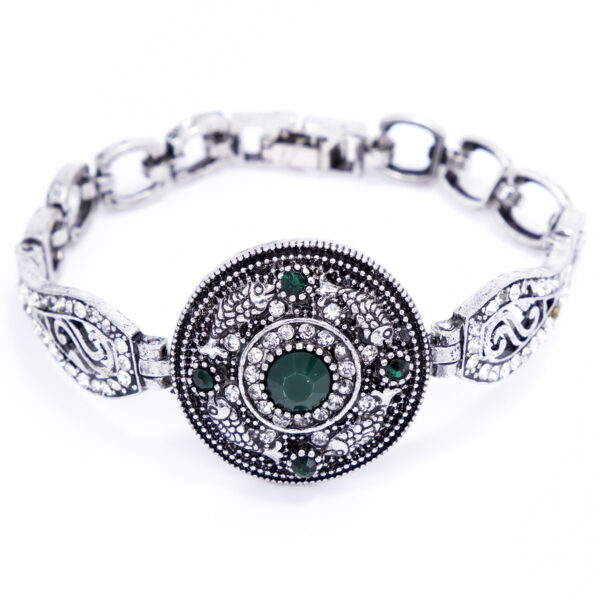 Marcasite Bracelet With Crystals