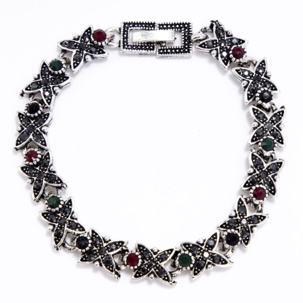 Marcasite Bracelet With Crystals