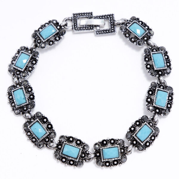 Marcasite Bracelet With Crystals