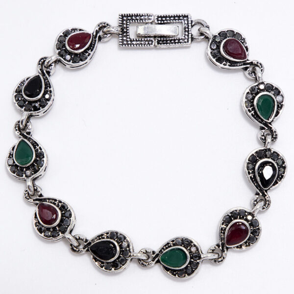 Marcasite Bracelet With Crystals