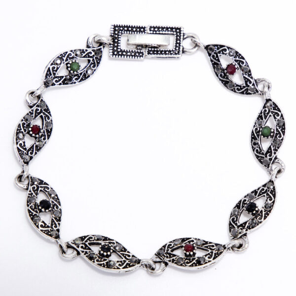 Marcasite Bracelet With Crystals